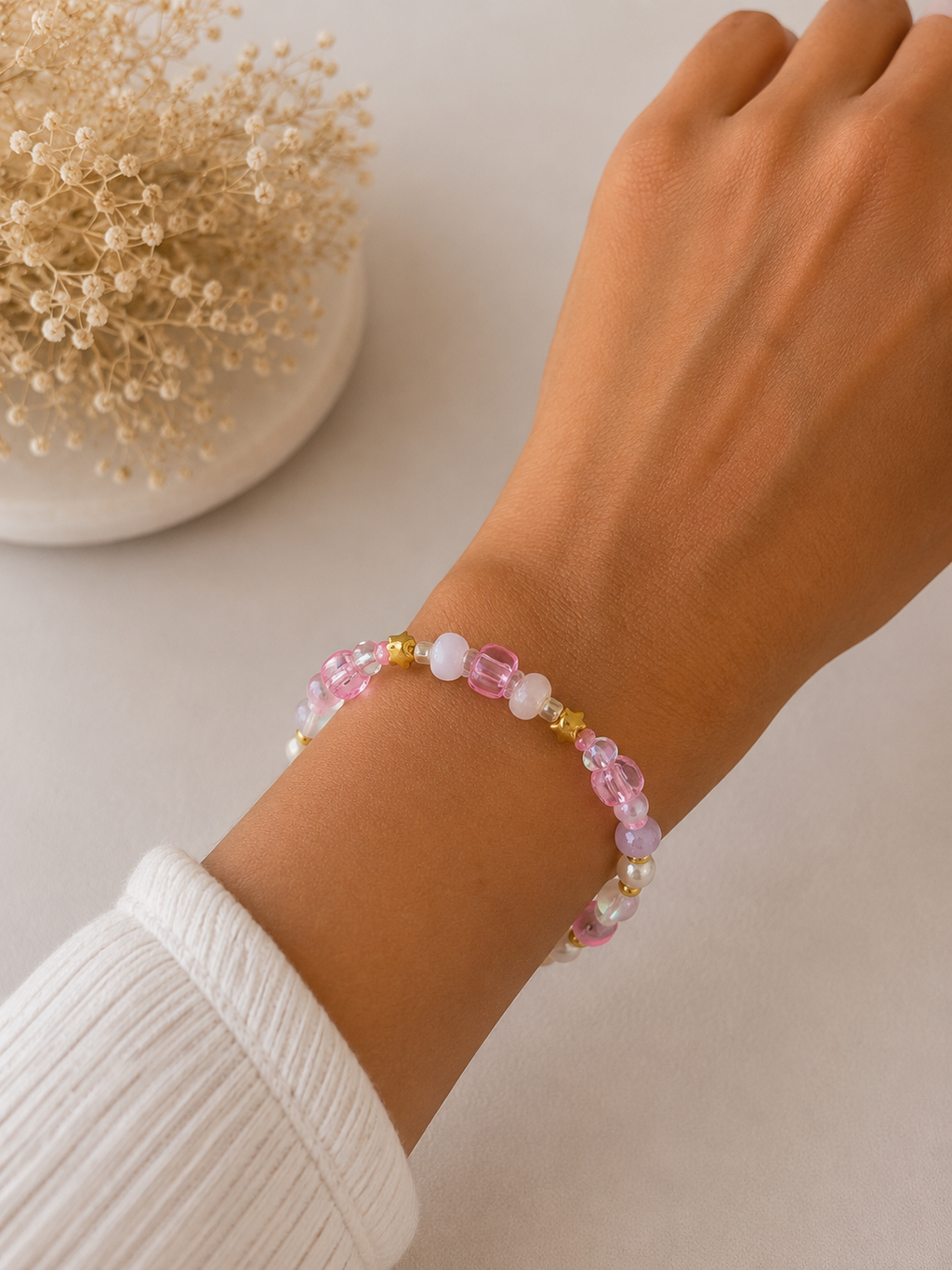 Pink Stardust Bracelet