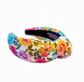 Spring Bright Floral Knotted Headband