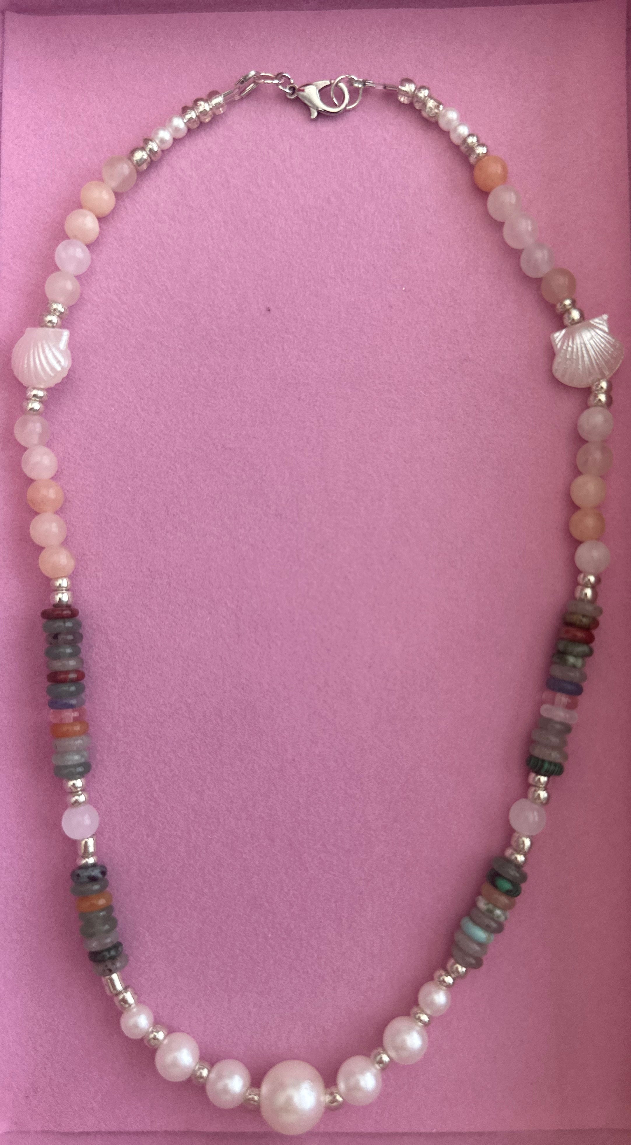 Seaside Pearl Statement Necklace