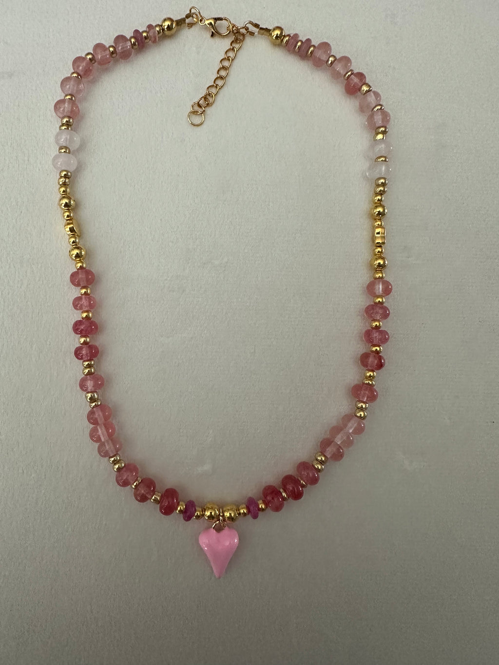 Rose Heart Necklace