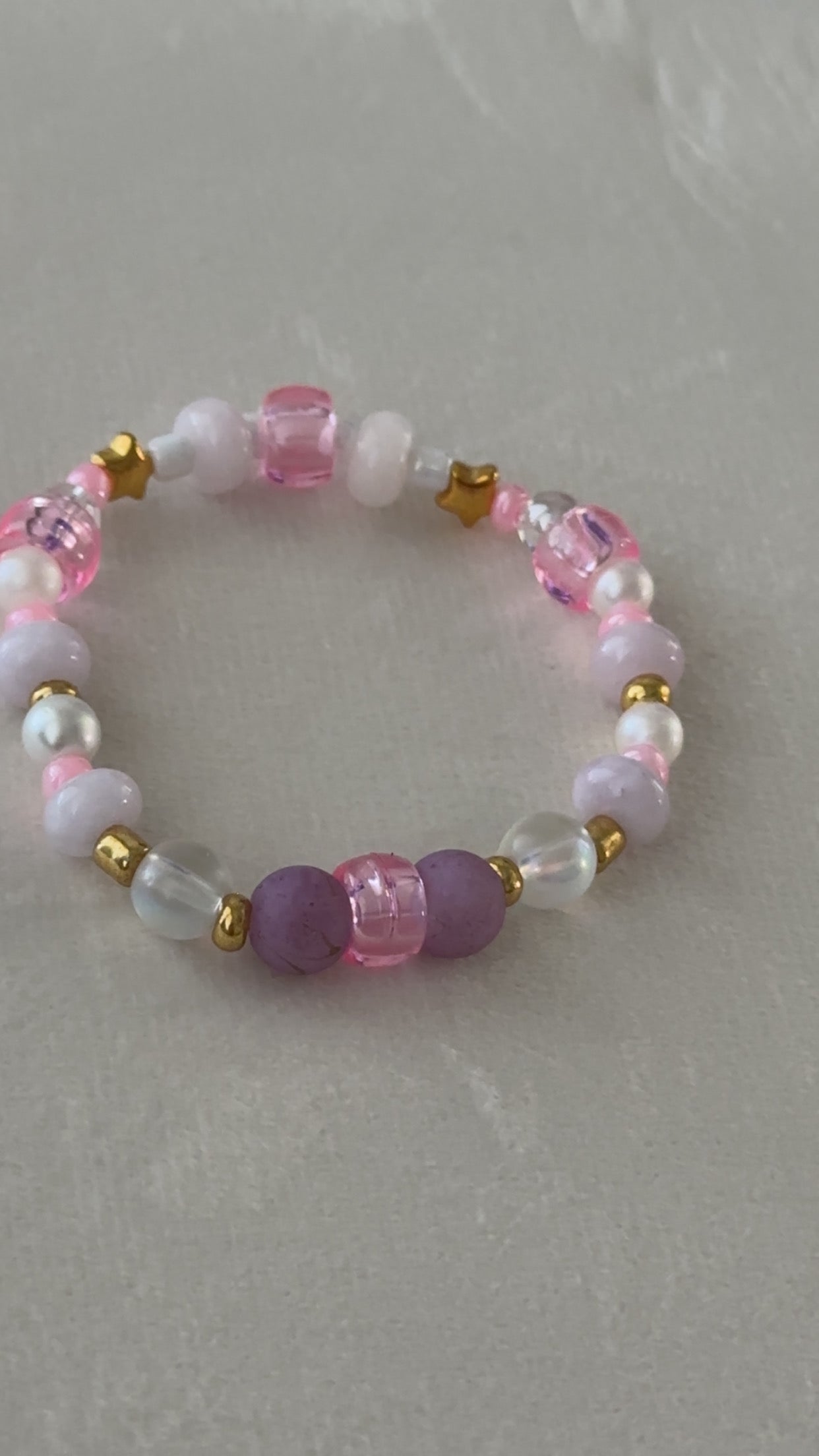 Pink Stardust Bracelet