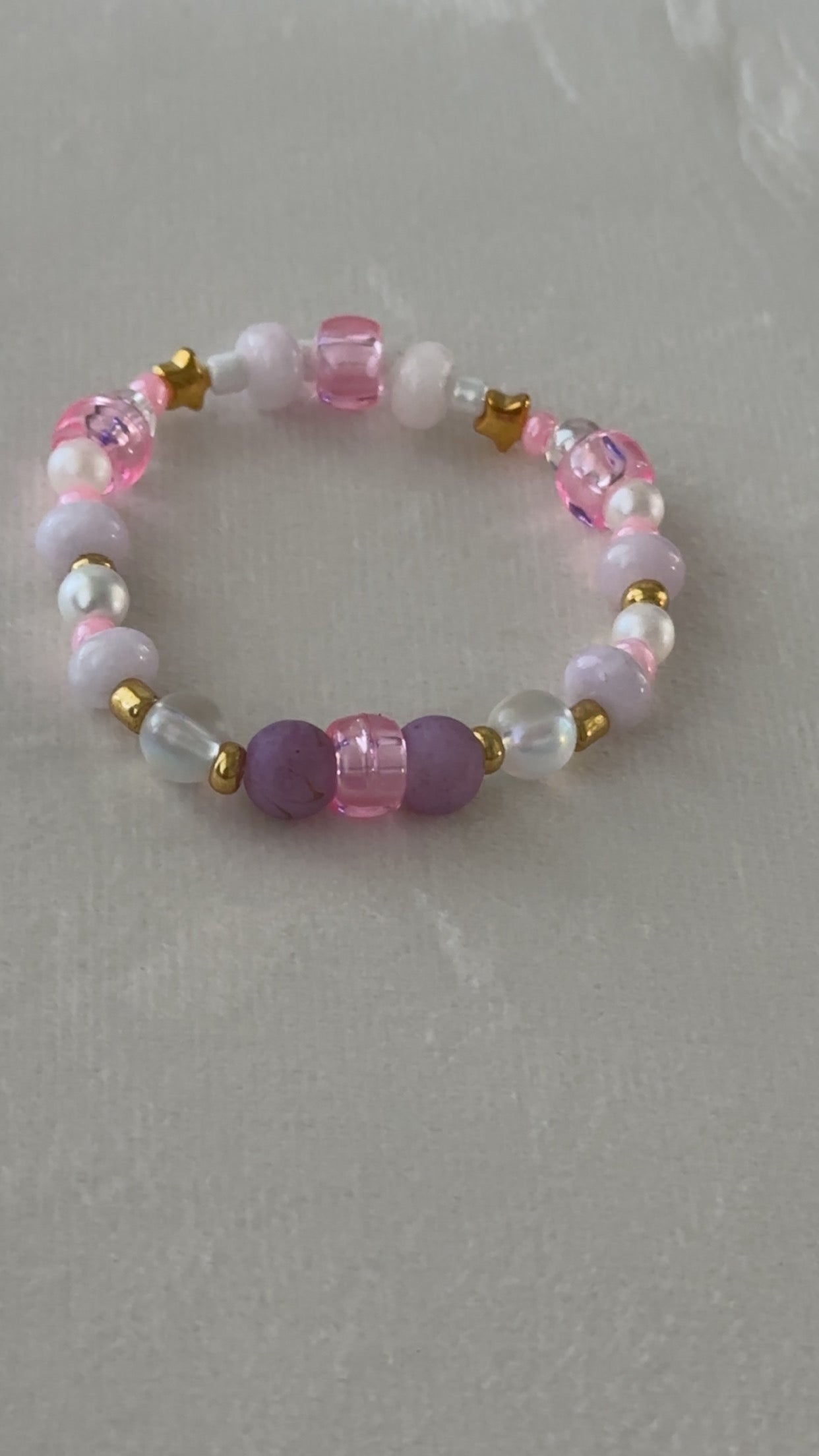 Pink Stardust Bracelet