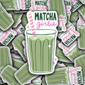 Vinyl Decal Matcha Girlie